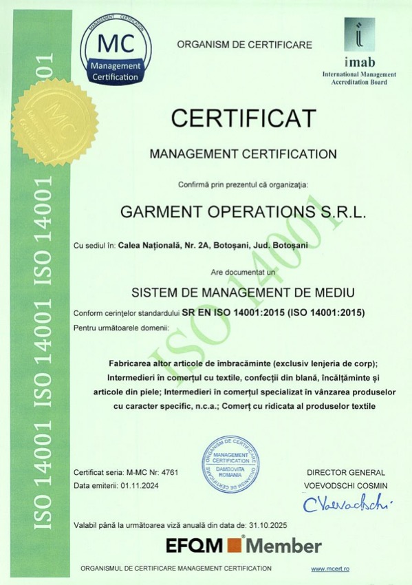 Certificări Italpant